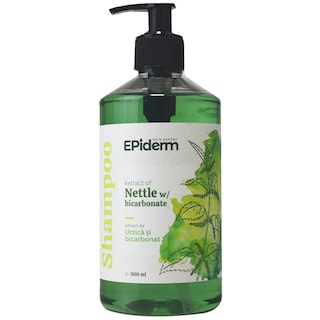 INGRIJIRE PAR - Sampon cu extract de urzica si bicarbonat, EPIDERM, 500ml