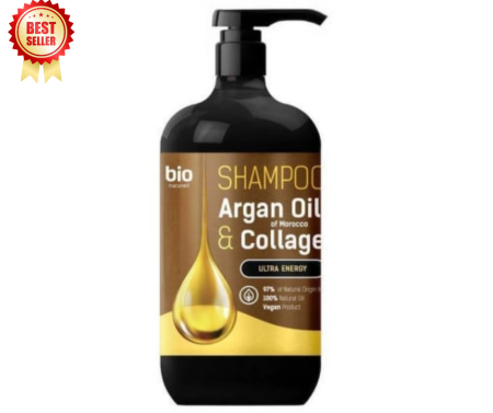 INGRIJIRE PAR - Sampon cu ulei de argan si colagen, pentru regenerare, 946 ml, BioNaturell