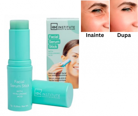 Ingrijirea tenului - Ser Antirid cu Acid Hyaluronic, Tip Stick, 7g, IDC Institute