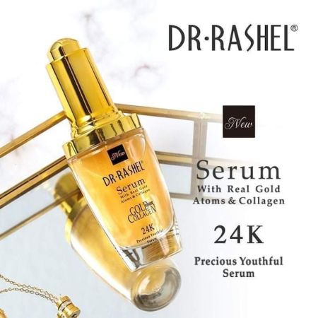 Ser Antirid cu Aur 24K si Colagen, Real Gold Atoms, Dr. Rashel, 40ml [4]