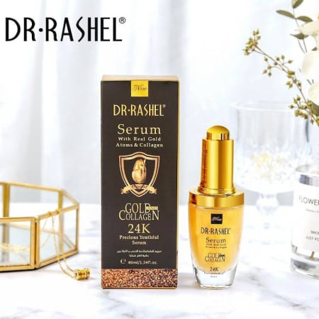 Ser Antirid cu Aur 24K si Colagen, Real Gold Atoms, Dr. Rashel, 40ml [1]