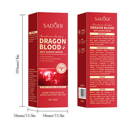 Ser Antirid cu Dragon Blood, Iluminare si Hidratare, Sadoer, 30ml [7]