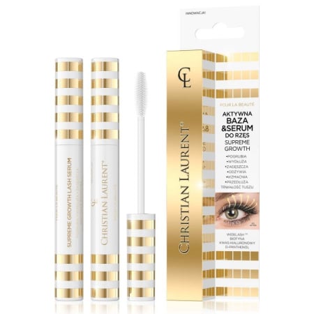 MACHIAJ - Ser pentru cresterea genelor si baza pentru rimel, Christian Laurent, 10 ml