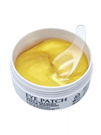 Set 60 Masti pentru Ochi, Gold Snail, cu Extract de Melc, Colagen, Hidrogel si Spirulina [8]