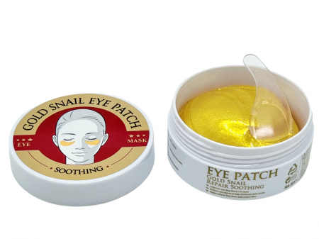 Set 60 Masti pentru Ochi, Gold Snail, cu Extract de Melc, Colagen, Hidrogel si Spirulina [4]