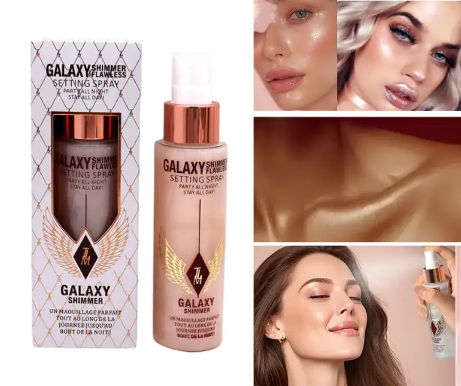 ILUMINATOR - Spray Iluminator pentru fixarea machiajului, Galaxy Shimmer, TLM, 120ml