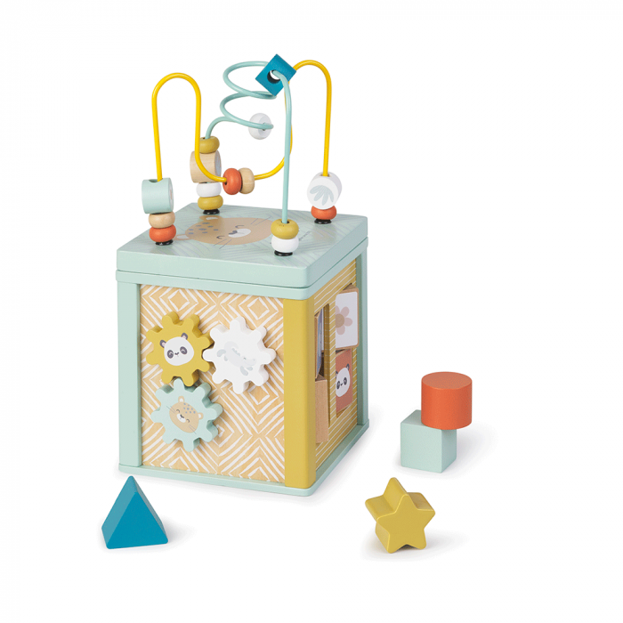 Cub de activitati din lemn, Saro Baby [3]