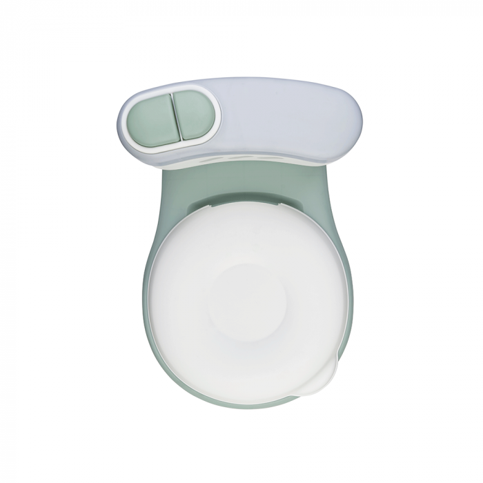Olita de tip WC, muzicala, alb si mint [5]