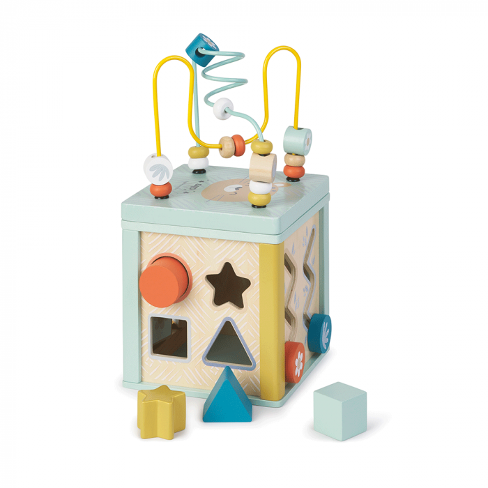 Cub de activitati din lemn, Saro Baby [4]