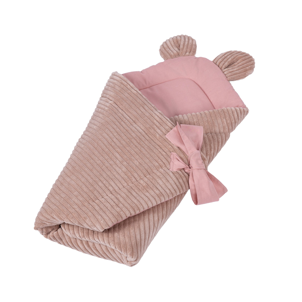 Baby Swaddle for Sleeping and Wrapping pentru nou-născuți MeowBaby® Aesthetic Powder Pink – confort și siguranță din primele clipe [1]