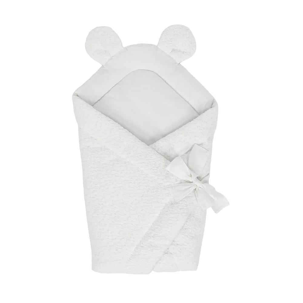 Baby Swaddle for Sleeping and Wrapping pentru nou-născuți MeowBaby® Boucle – confort și siguranță din primele clipe [2]