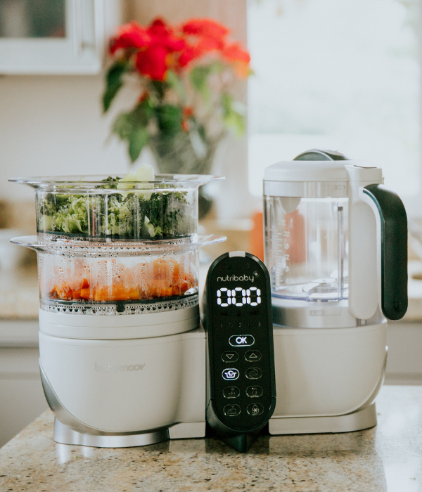 Babymoov - Robot multifunctional 5 in 1 Nutribaby (+) Industrial Grey [20]