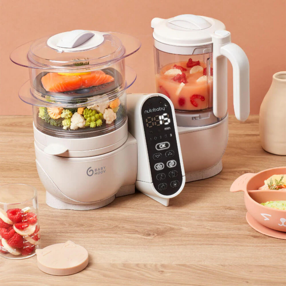Babymoov - Robot multifunctional 5 in 1 Nutribaby (+) Mineral Beige [2]