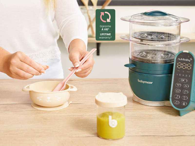 Babymoov - Robot multifunctional Nutribaby + 6 in 1 Opal Green [10]