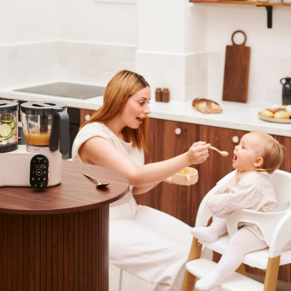Babymoov - Robot multifunctional Nutribaby Evolution 5 in 1, cu functii integrate de feliere si razuire [11]