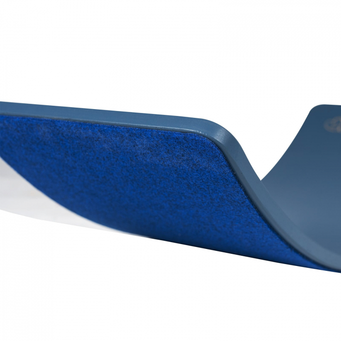 Balance board - Placa de echilibru din lemn blue pentru copii cu fetru presat blue, MeowBaby® [2]