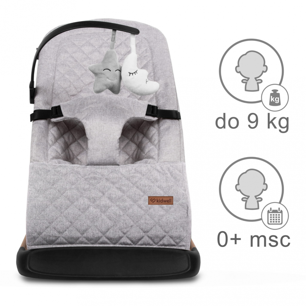 Balansoar pentru copii Kidwell Laro Full - Wooden Grey [9]
