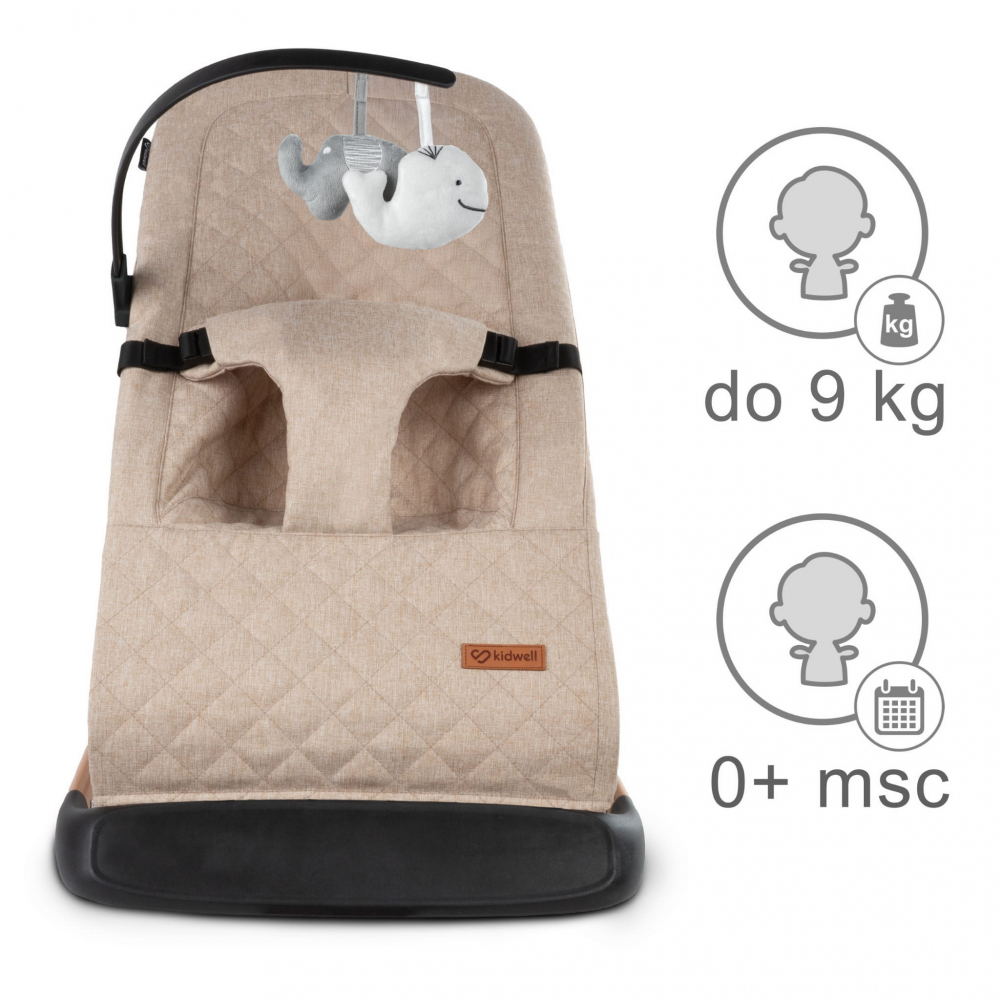 Balansoar pentru copii Kidwell Laro Full - Beige/Wooden [10]