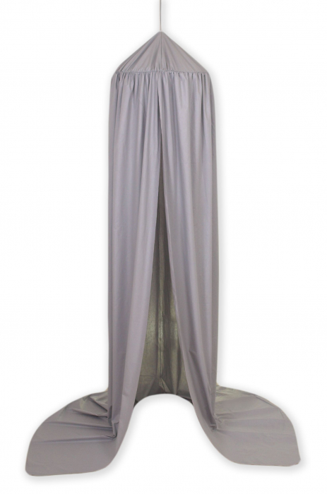 Baldachin suspendat multifunctional, Bumbac, 320x250 cm, Pure Gri [2]