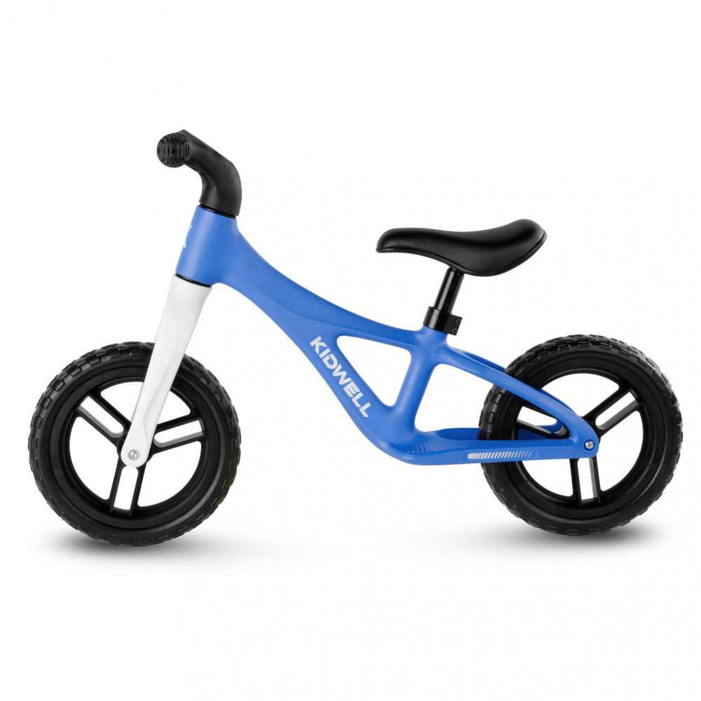 Bicicleta de echilibru fara pedale pentru copii, reglabila si roti Eva, ultra-usoara, Jogo Blue [3]