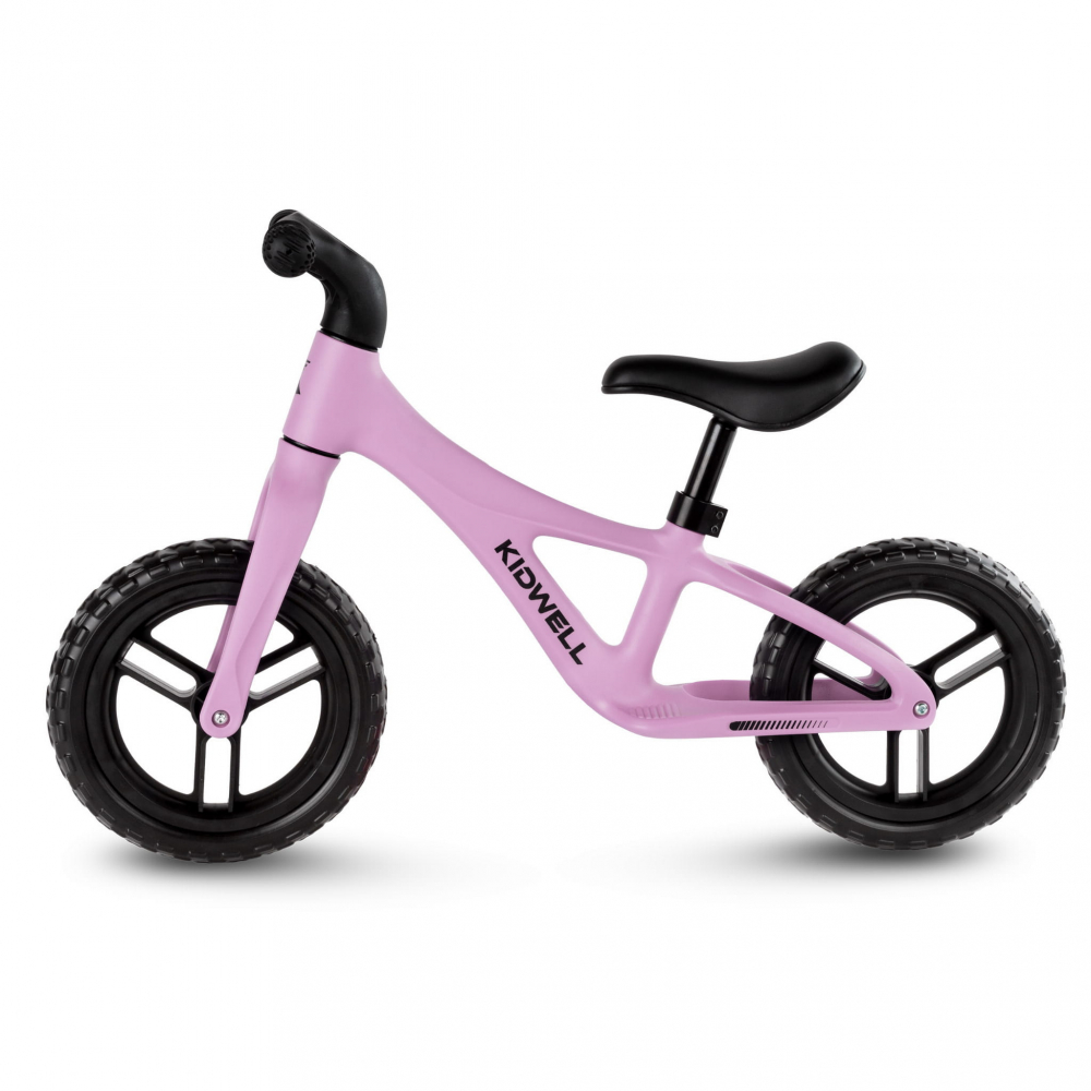 Bicicleta de echilibru fara pedale pentru copii, reglabila si roti Eva, ultra-usoara, Jogo Pink [3]