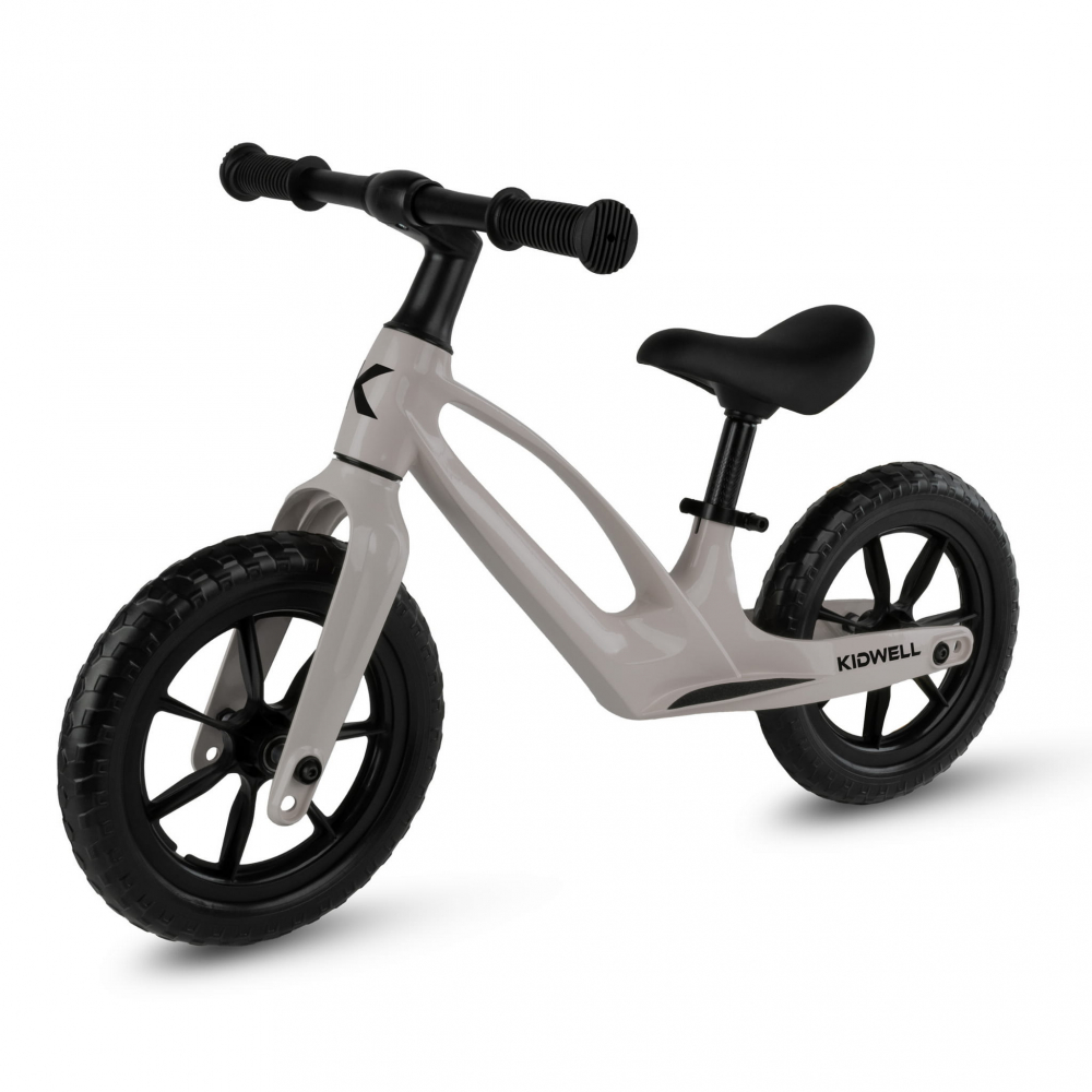 Bicicleta de echilibru fara pedale pentru copii, reglabila si roti Eva, ultra-usoara, Vito Taupe [1]
