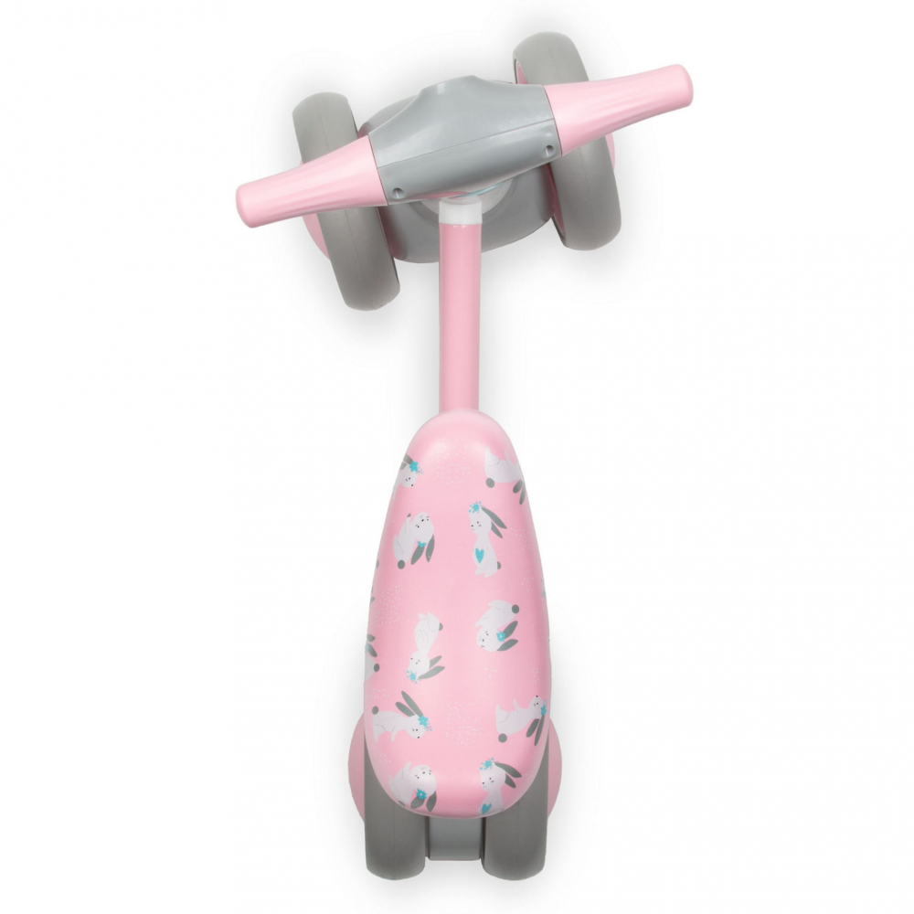 Mini Bicicleta de echilibru fara pedale pentru copii, reglabila si roti Eva, ultra-usoara, Petito Bunny, 12 luni+ [5]