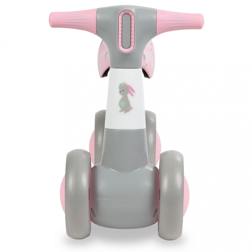 Mini Bicicleta de echilibru fara pedale pentru copii, reglabila si roti Eva, ultra-usoara, Petito Bunny, 12 luni+ [3]