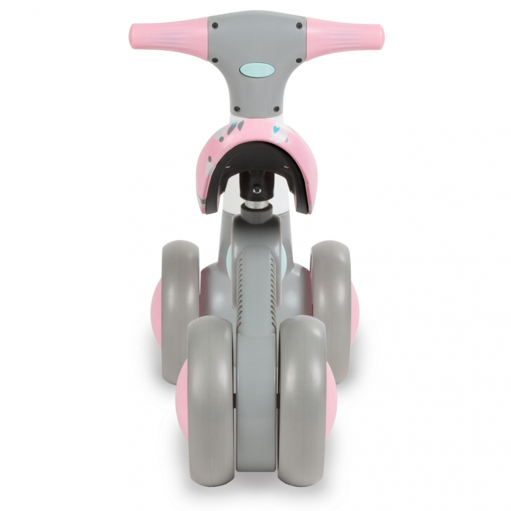 Mini Bicicleta de echilibru fara pedale pentru copii, reglabila si roti Eva, ultra-usoara, Petito Bunny, 12 luni+ [6]