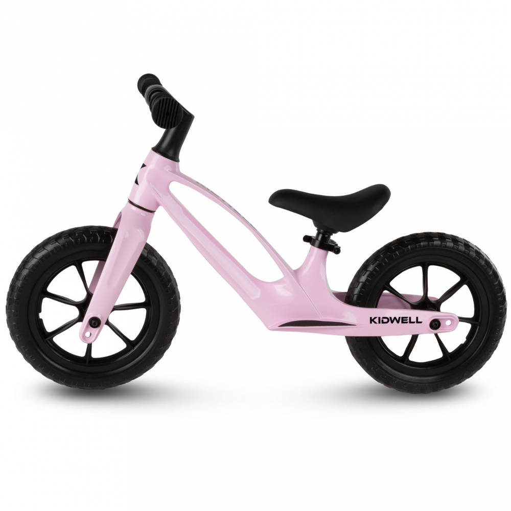 Bicicleta de echilibru fara pedale pentru copii, reglabila si roti Eva, ultra-usoara, Vito Pink [3]