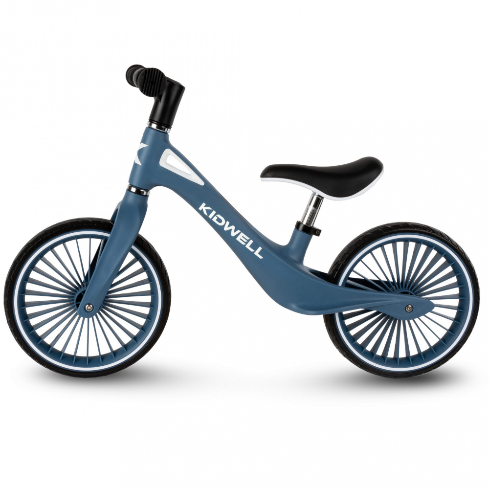 Bicicleta de echilibru fara pedale pentru copii, sa reglabila, 2 ani+, Nix Blue, Kidwell [3]
