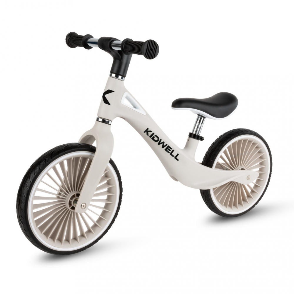 Bicicleta de echilibru fara pedale pentru copii, sa reglabila, 2 ani+, Nix Gray, Kidwell [1]