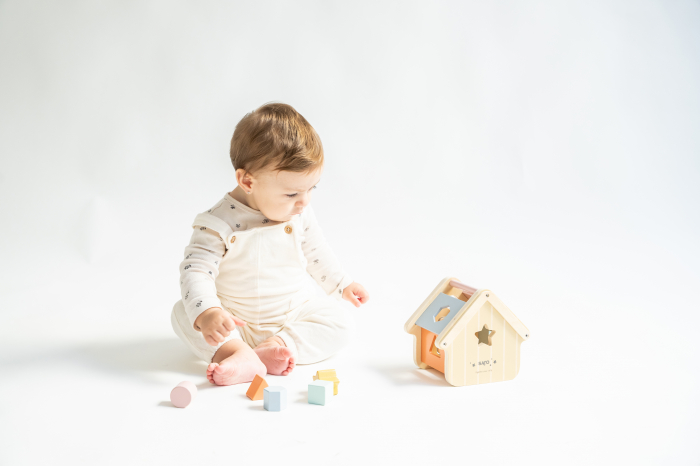 Cabană din lemn cu piese interconectate, Saro Baby [14]