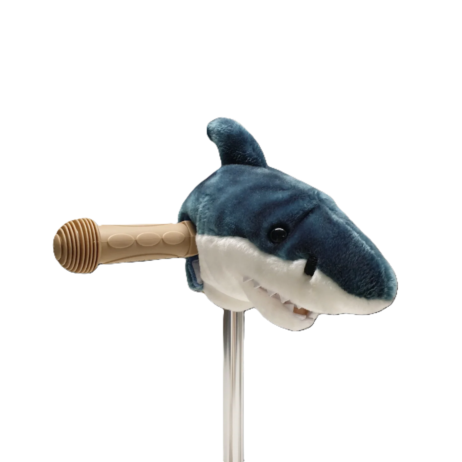 Cap ghidon Wild & Soft Rechin albastru – accesoriu premium pentru trotinetă și bicicletă copii [2]