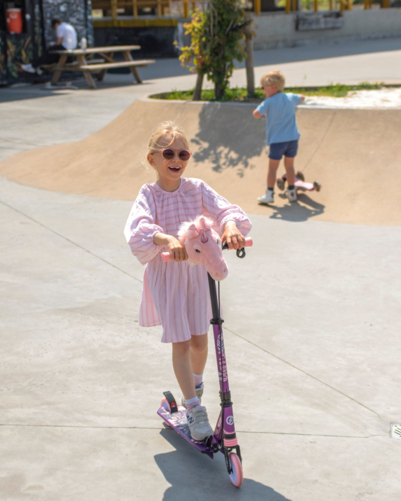 Cap ghidon Wild & Soft Unicorn – accesoriu premium pentru trotinetă și bicicletă copii [4]