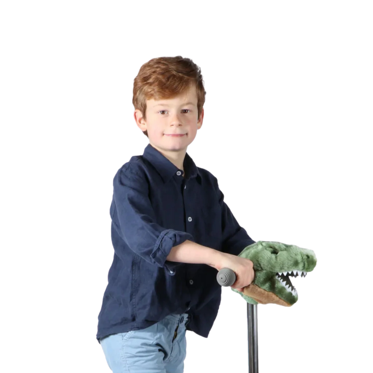 Cap ghidon Wild & Soft T-rex – accesoriu premium pentru trotinetă și bicicletă copii [3]