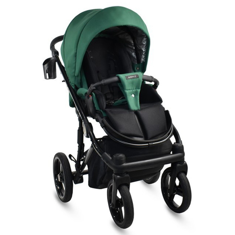 Carucior copii 2 in 1, reversibil, complet accesorizat, 0-36 luni, Bexa Glamour Grey [3]