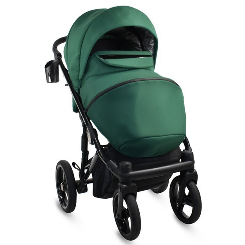 Carucior copii 2 in 1, reversibil, complet accesorizat, 0-36 luni, Bexa Glamour Grey [2]