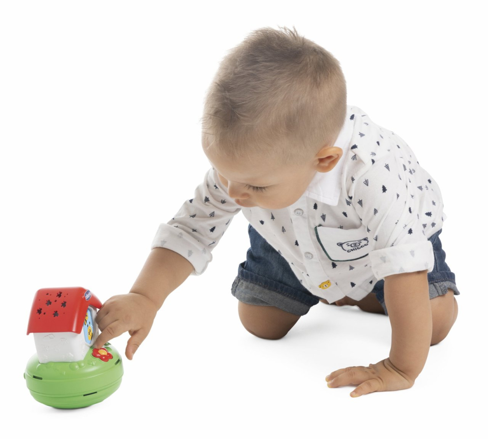 Carusel muzical 3 in 1 Chicco Stupul albinutelor cu proiectie, 0 luni+ [8]