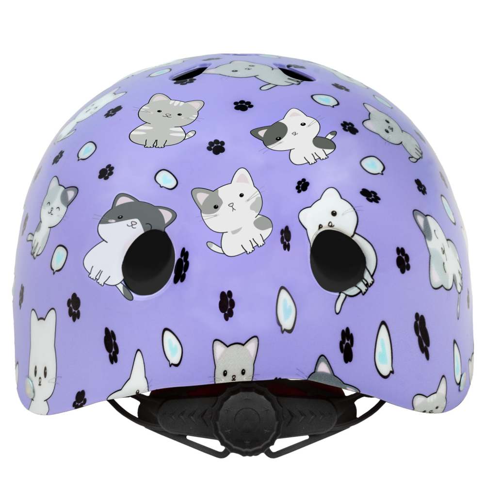 Casca de protectie pentru copii, sistem de reglare, M, 52-56 cm, 3 ani+, ORIX PLUS Kitty, Kidwell [9]