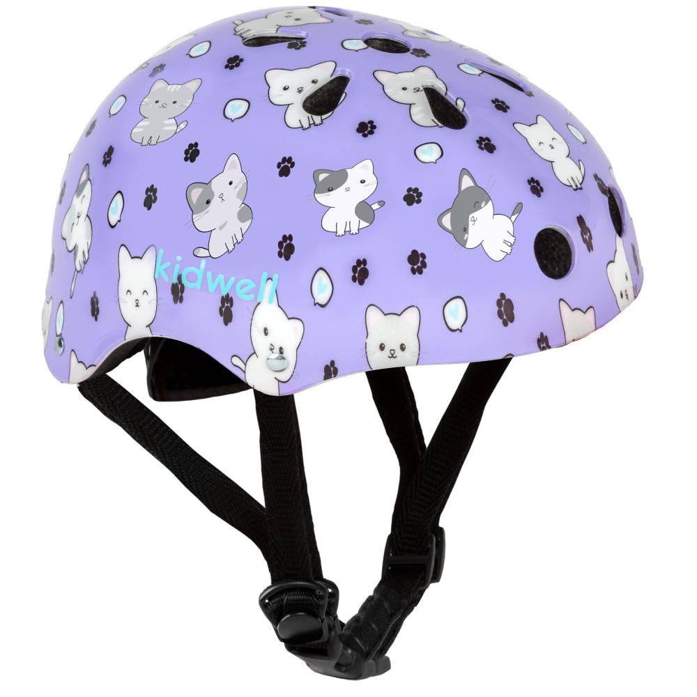 Casca de protectie pentru copii, sistem de reglare, M, 52-56 cm, 3 ani+, ORIX PLUS Kitty, Kidwell [4]