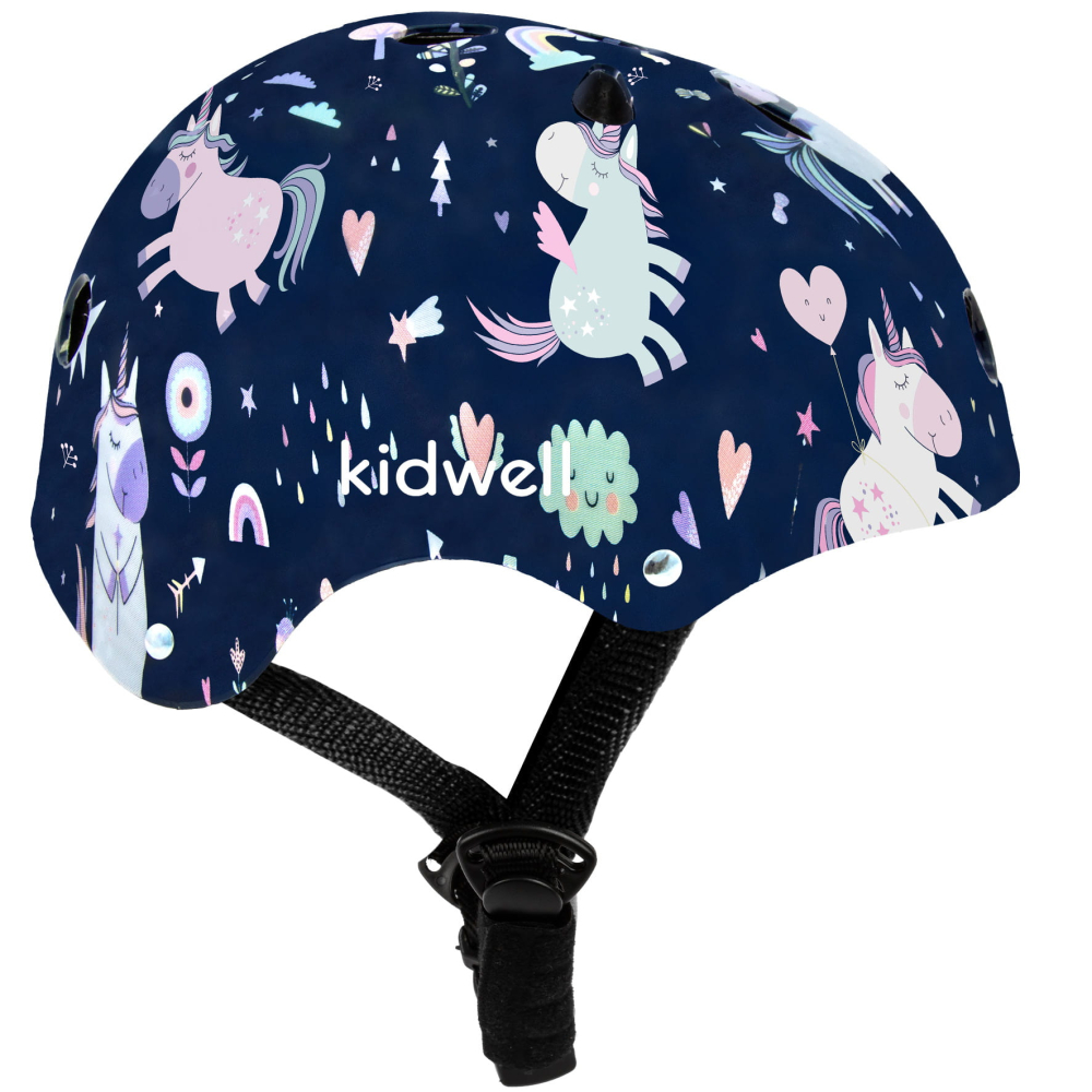 Casca de protectie pentru copii, sistem de reglare, M, 52-56 cm, 3 ani+, ORIX PLUS Unicorn, Kidwell [5]