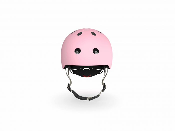 Casca de protectie pentru copii, sistem de reglare magnetic cu led, XXS-S, 45-51 cm, 1 an+, Rose, Scoot & Ride [6]