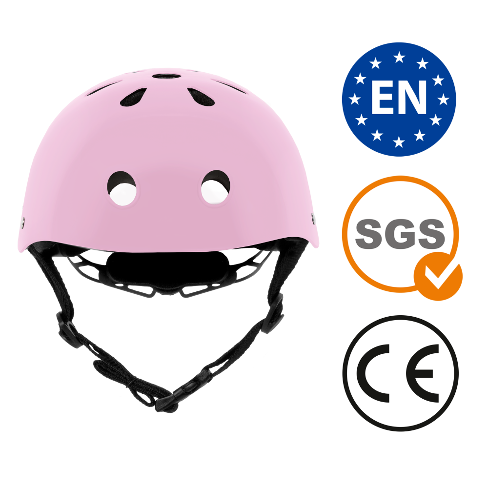 Casca de protectie pentru copii, sistem de reglare, M, 52-56 cm, 3 ani+, Pink, Kidwell [11]