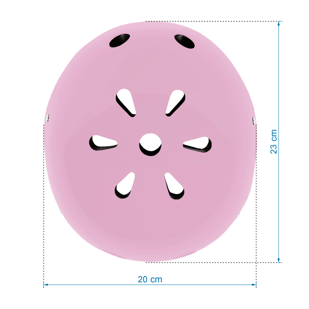 Casca de protectie pentru copii, sistem de reglare, S, 48-52 cm, 1 an+, Pink, Kidwell [11]