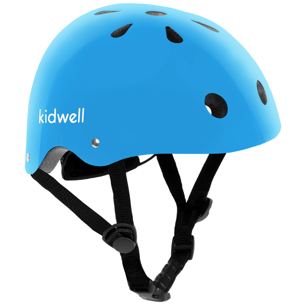 Casca de protectie pentru copii, sistem de reglare, S, 48-52 cm, 1 an+, Orix Blue, Kidwell [3]