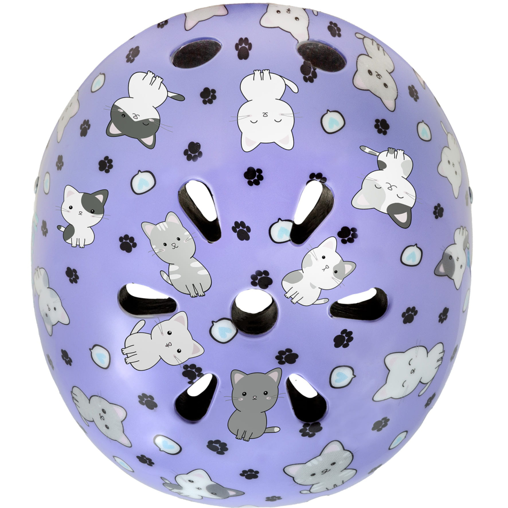 Casca de protectie pentru copii, sistem de reglare, ușoară 260 g, S, 48-52 cm, 1 ani+, ORIX Plus Kitty, Kidwell [5]