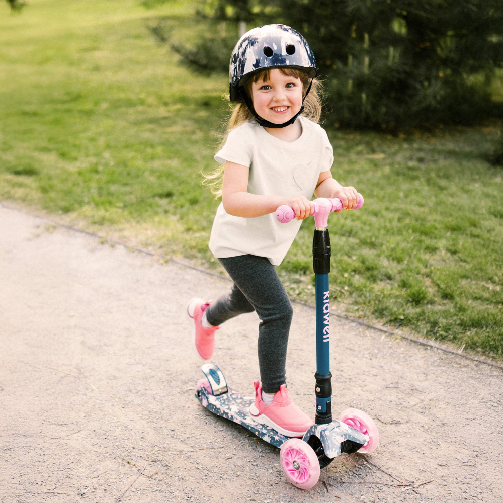 Casca de protectie pentru copii, sistem de reglare, ușoară 260 g, S, 48-52 cm, 1 ani+, ORIX Plus Unicorn, Kidwell [11]