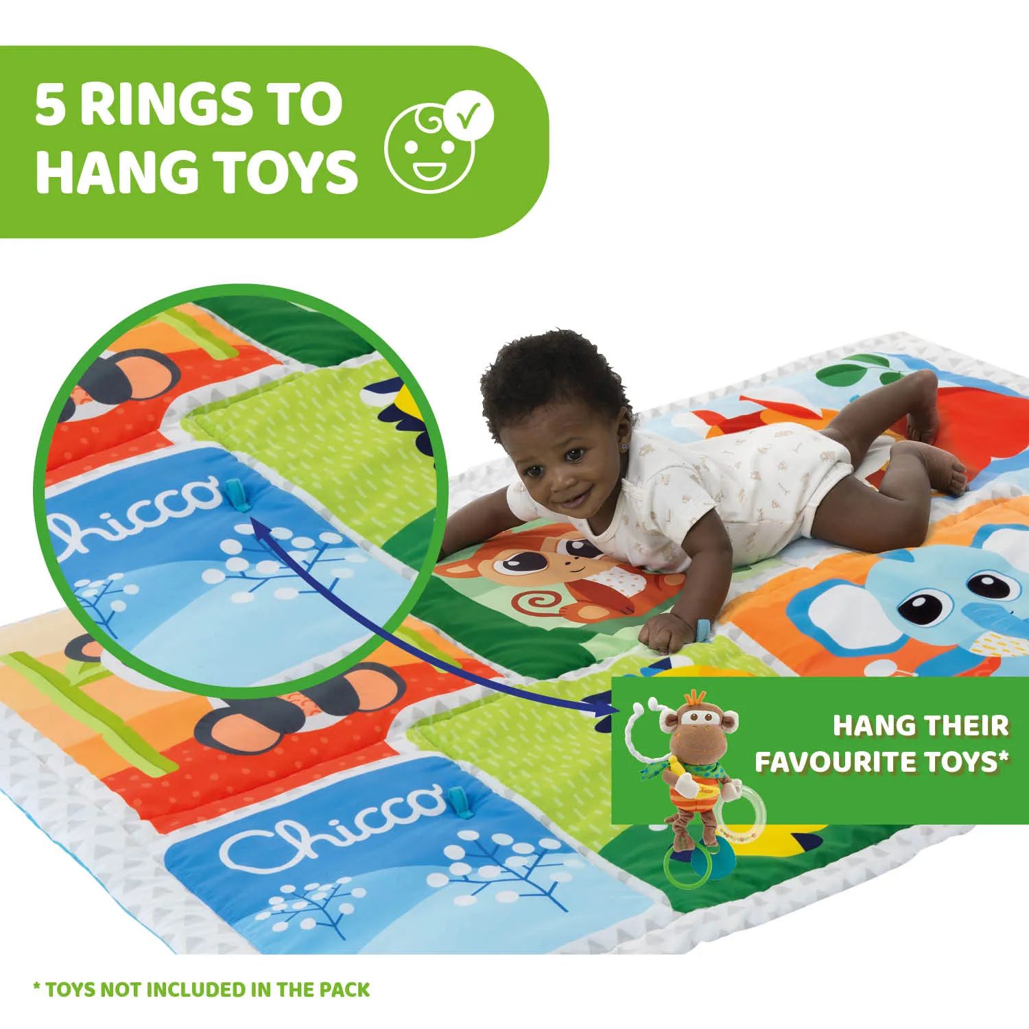 Centru de activitate copii XXL Chicco Prietenii din Padure, 0 luni+ [4]