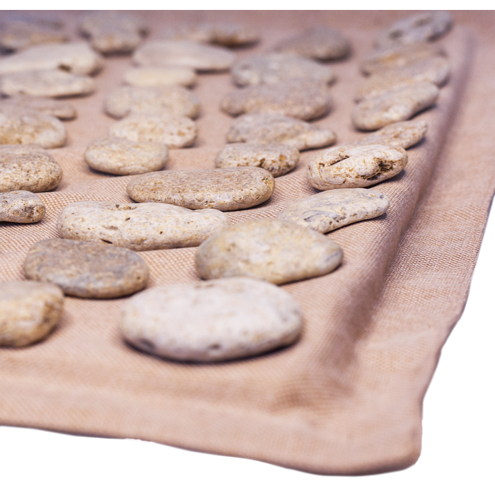 Covoraș de masaj cu pietriș natural pe bază de in și spumă moale – Ortek SOFT 93×44 cm, ideal pentru copii și adulți [3]